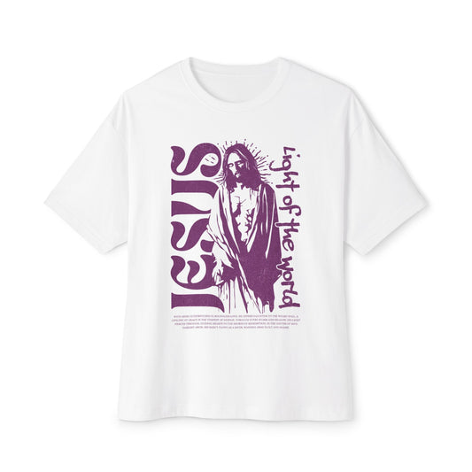 Faith-Inspired Boxy Tee - Casual Christian Apparel, Gift for Believers