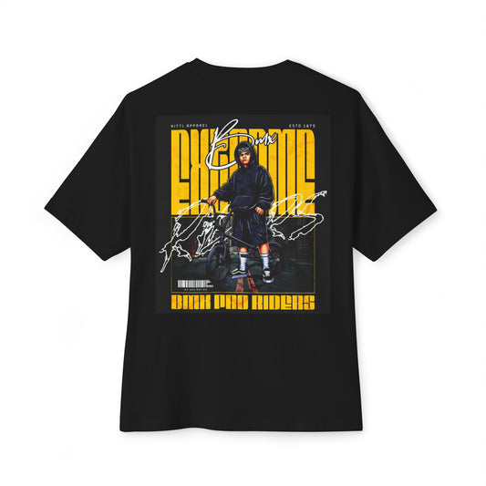 BMX Pro Riders - Casual Unisex T-Shirt, Graphic Oversized Tee for Everyday Style