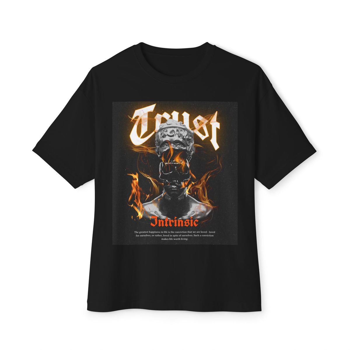 Edgy Graphic Tee for Trendsetters, Casual Streetwear, Oversized Fashion