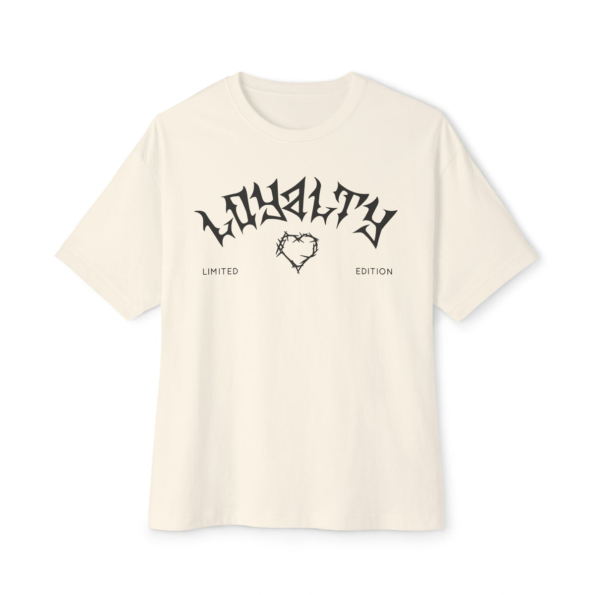 Loyalty Graphic Tee, Relaxed Oversized T-Shirt, Casual Streetwear, Gifts for Friends, Limited Edition Apparel